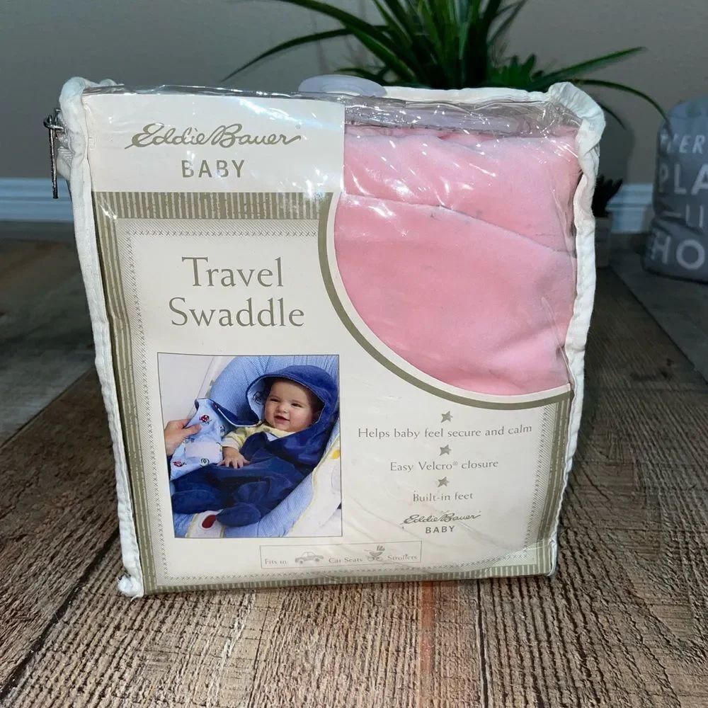 eddie bauer travel swaddle new